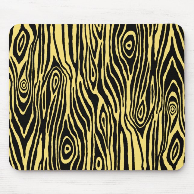 Faux Bois Mouse Pad (Front)