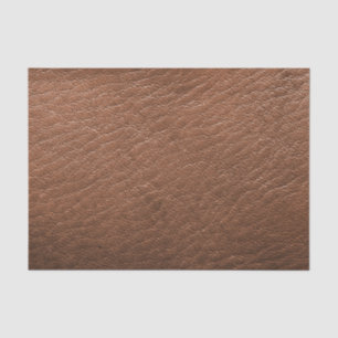Faux Brown Alligator Leather Print Tissue Paper