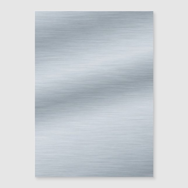 Faux Brushed Silver Background (Front)