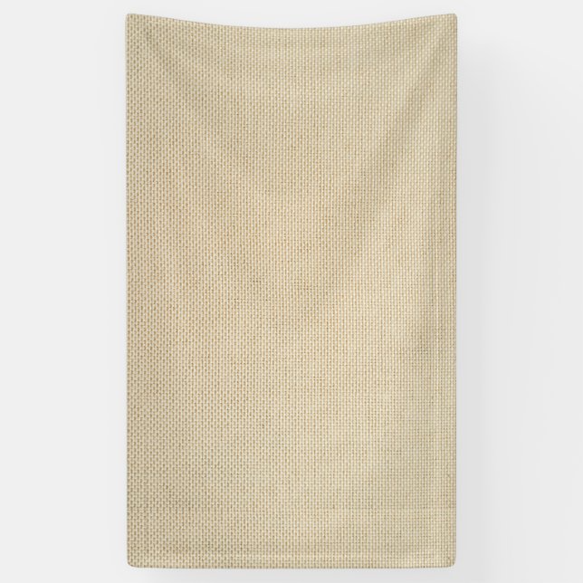 Faux burlap pattern banner (Vertical)