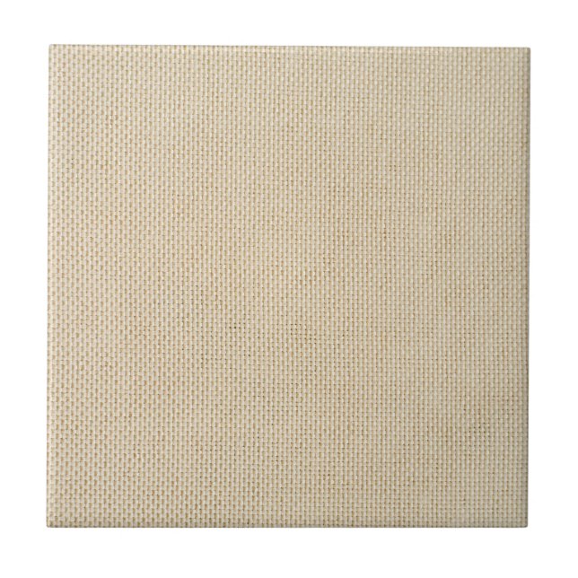Faux burlap pattern tile (Front)