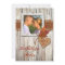 FAUX Burlap, Wood, Leaves, Heart PHOTO Wedding