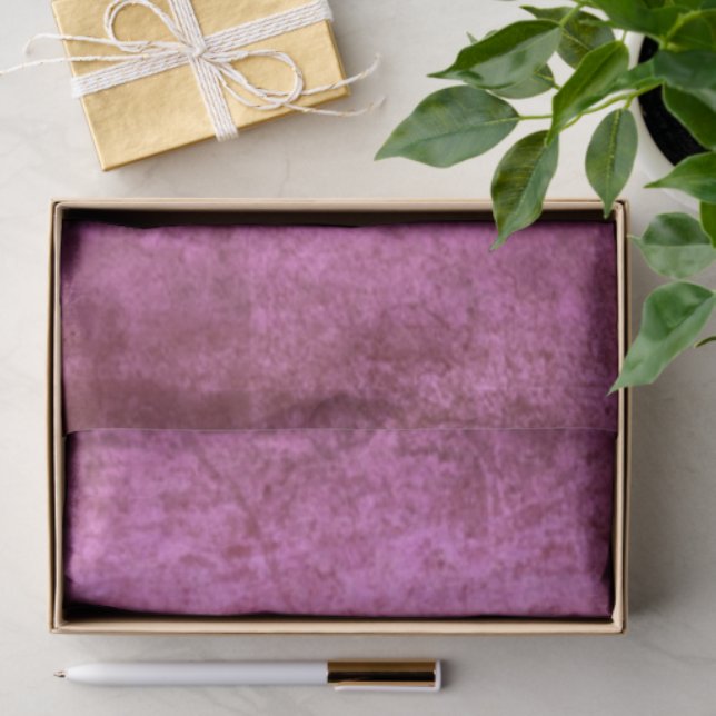 Faux Burst of Pink Velvet Tissue Paper (Gift)