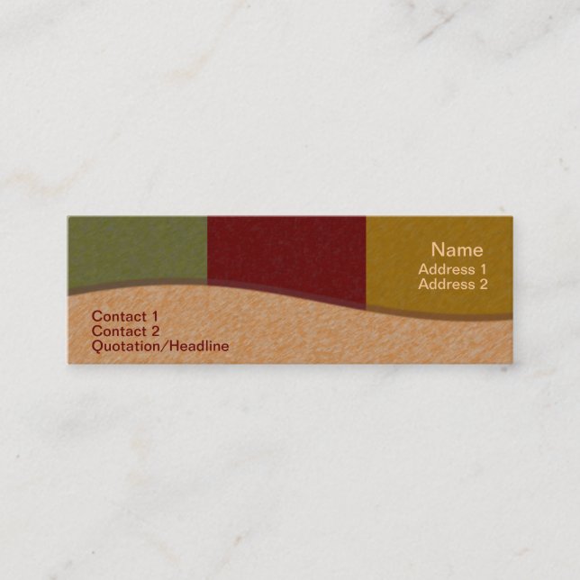 Faux Business Card (Front)