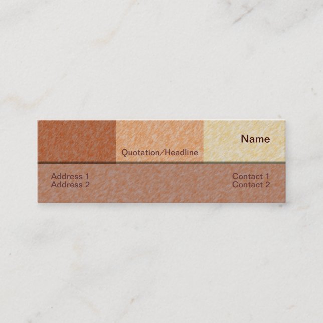 Faux Business Card (Front)
