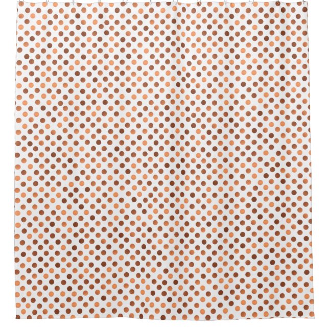 Faux copper polka-dots w/custom background colour (Front)