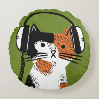 Faux coussin rond de Ralph