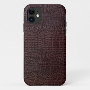 Faux Crocodile Skin iPhone 5 Case-Mate ID iPhone 11 Case