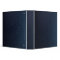 Faux Dark Blue Leather Avery Binder