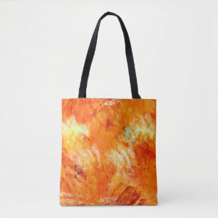 Faux digital brushstroke seamless texture. Colorfu Tote Bag
