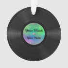 Faux disque vinyle fait sur commande