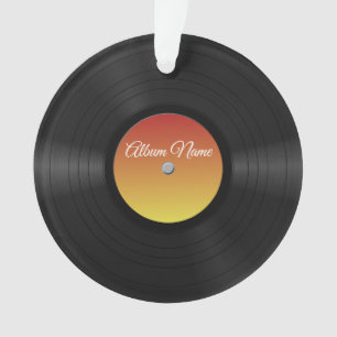 Faux enregistrement personnalisé de vinyle Album 