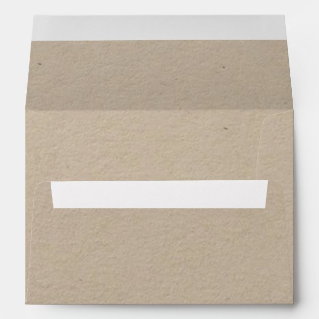 Faux Enveloppe Kraft (Dos (Bas))