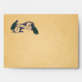 Faux Enveloppes A7 imprimées papier Vintage