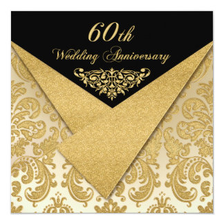 60th anniversary invitations