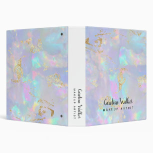 FAUX foil details on opal Binder