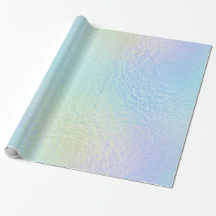 Faux Foil Iridescent 4 - All Options Wrapping Paper