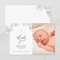 faux glitter baptism thank you baby girl