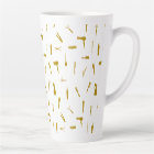 Faux Glitter Hair Stylist Tools Coffee Mug