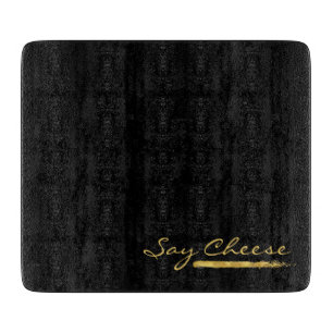 Faux gold charcuterie meat cheese appetizer party  cutting board