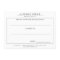 Faux Gold Confetti on Black Gift Certificate