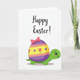 Faux Gold Easter Reptile Card