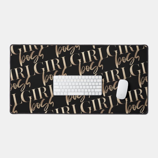 Faux Gold Foil | Boss fille | Ultra moderne (Clavier et souris)