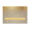 Faux Gold Foil Confetti Dots Wedding RSVP Card II