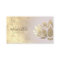 faux gold foil lotus logo