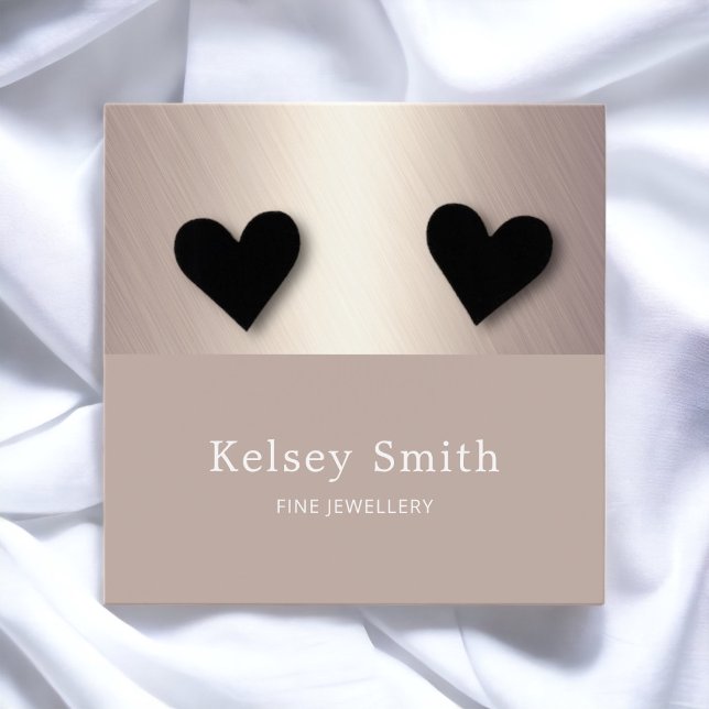 Faux Gold Foil sur la carte d'affichage d'oreille  (Créateur téléchargé)