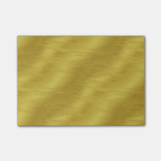 Faux Gold Foil Texture Background Sparkle Template Post-it Notes