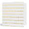 Faux Gold Foil White Arrows Pattern