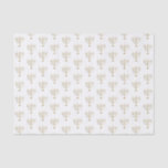 Faux Gold Hanukkah Menorah Pattern White Holiday Tissue Paper<br><div class="desc">Wrap your gifts in style this holiday season with our elegant Hanukkah tissue paper. This simple but chic design features a white background with faux gold menorahs repeated into a pattern. Designed by artist  © Tim Coffey.</div>