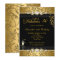 Faux Gold Leaf 50 Fabulous Birthday party Black
