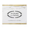 Faux gold marble custom company logo professional