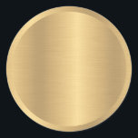 Faux Gold Metallic Look Blank Elegant Template Classic Round Sticker<br><div class="desc">Faux Gold Metallic Look Blank Elegant Template Classic Round Sticker.</div>
