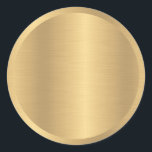 Faux Gold Metallic Look Blank Elegant Template Classic Round Sticker<br><div class="desc">Faux Gold Metallic Look Blank Elegant Template Classic Round Sticker.</div>
