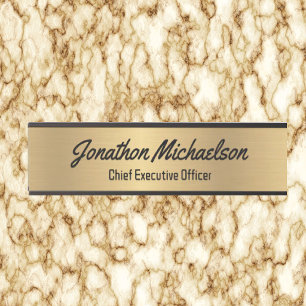 Faux Gold Office Door Sign Signs Name Plate