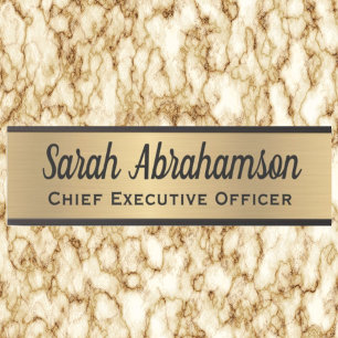 Faux Gold Office Door Sign Signs Name Plate