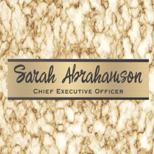 Faux Gold Office Door Sign Signs Name Plate