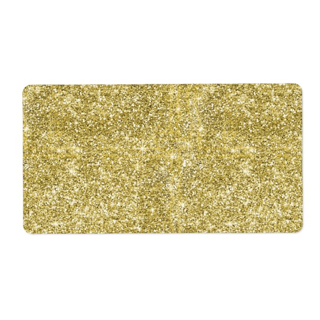 Faux Gold Parties scintillant Motif Arrière - plan (Devant)