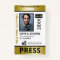Faux Gold Photo & Logo Press ID