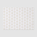 Faux Gold Star of David Hanukkah White Holiday Tissue Paper<br><div class="desc">Wrap your gifts in style this holiday season with our elegant Hanukkah tissue paper. This simple but chic design features a white background with faux gold Star of Davids repeated into a pattern. Designed by artist  © Tim Coffey.</div>