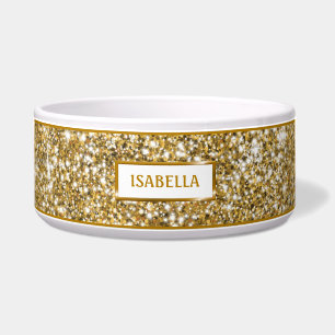 Faux Golden Yellow Glitter Texture Look & Name