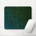 Faux Green Alligator Crocodile Leather Print Mouse Pad<br><div class="desc">Faux Green Alligator Leather Print,  texture,  pattern,  mouse pad.</div>
