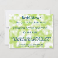 Faux Green Glittering Fab Confetti Sparkles Dots