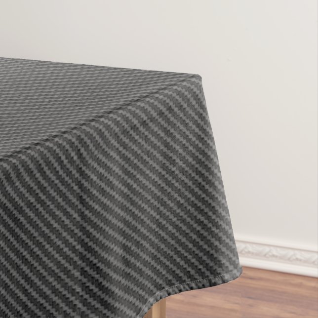 Faux Grey Denim Tissu Nappe (In Situ)