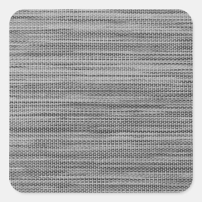 Faux Grey Fabric Sticker (Front)