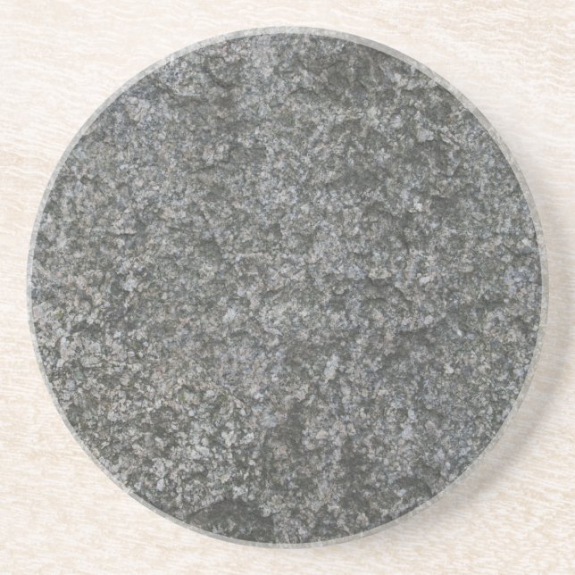 Faux Grey Stone Coaster (Front)