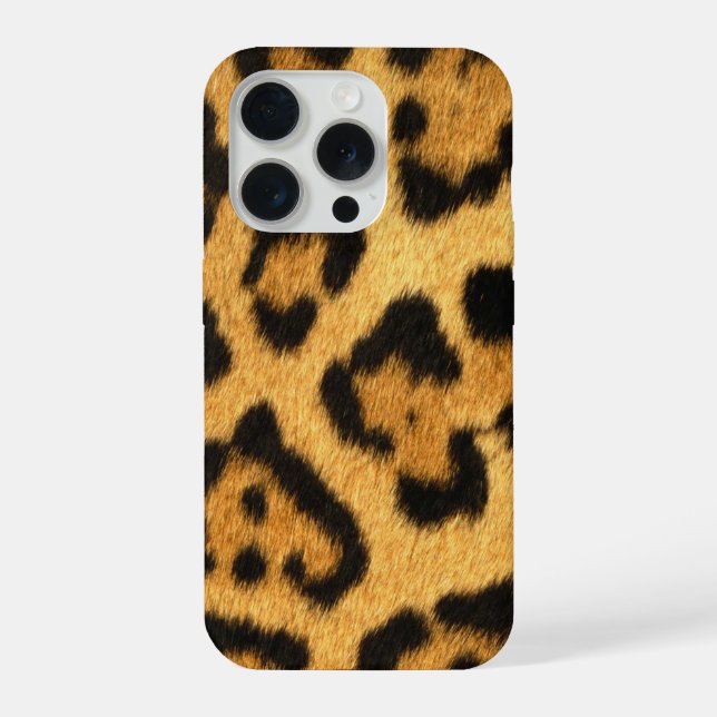 Faux Jaguar Skin iPhone Case (Back)